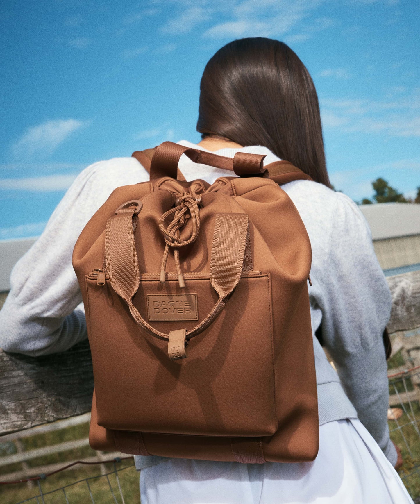 Rhys Drawstring Pack in Clove