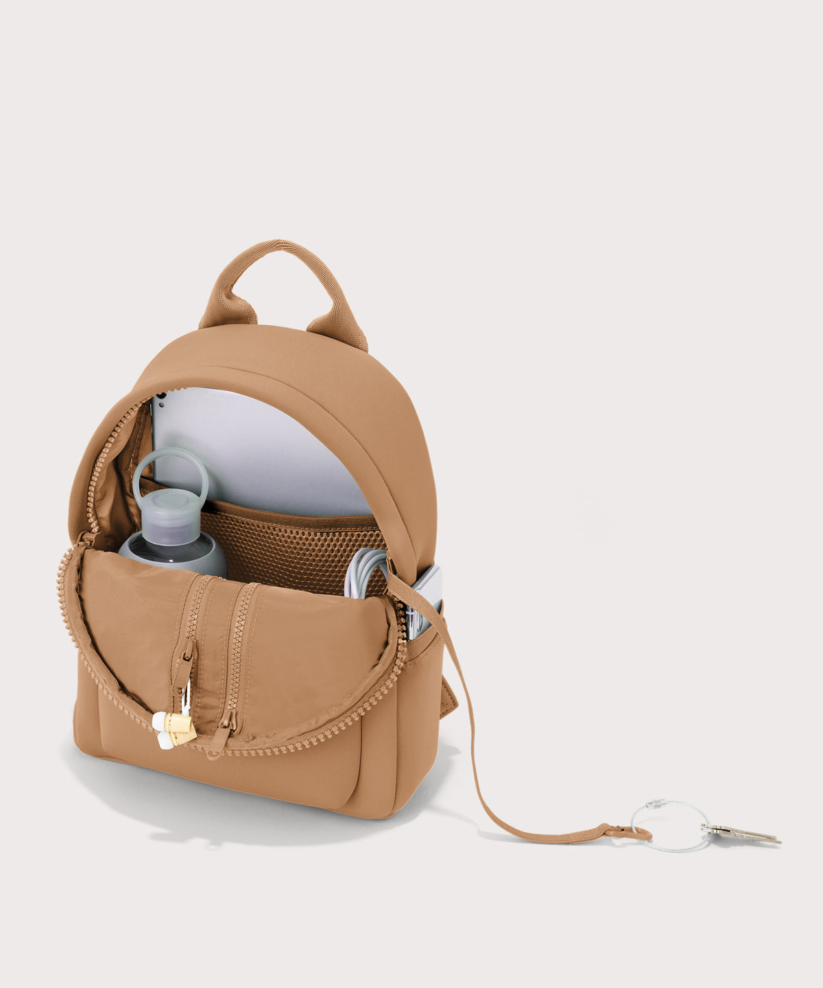 Dakota Backpack in Camel, Small