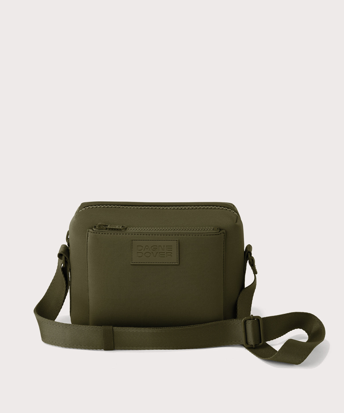 Micah Crossbody in Dark Moss