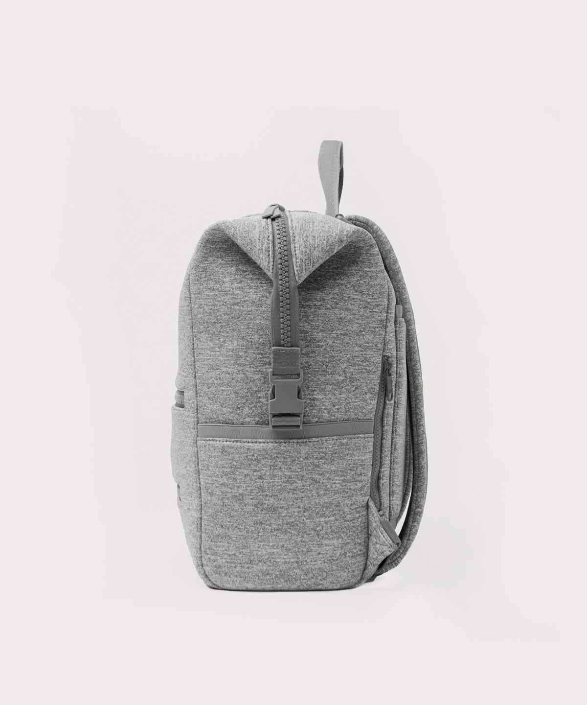 Indi Diaper Backpack in Heather Grey, Large
