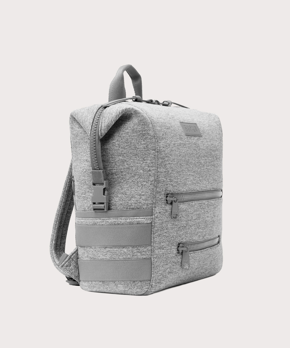 Indi Diaper Backpack in Heather Grey, Large