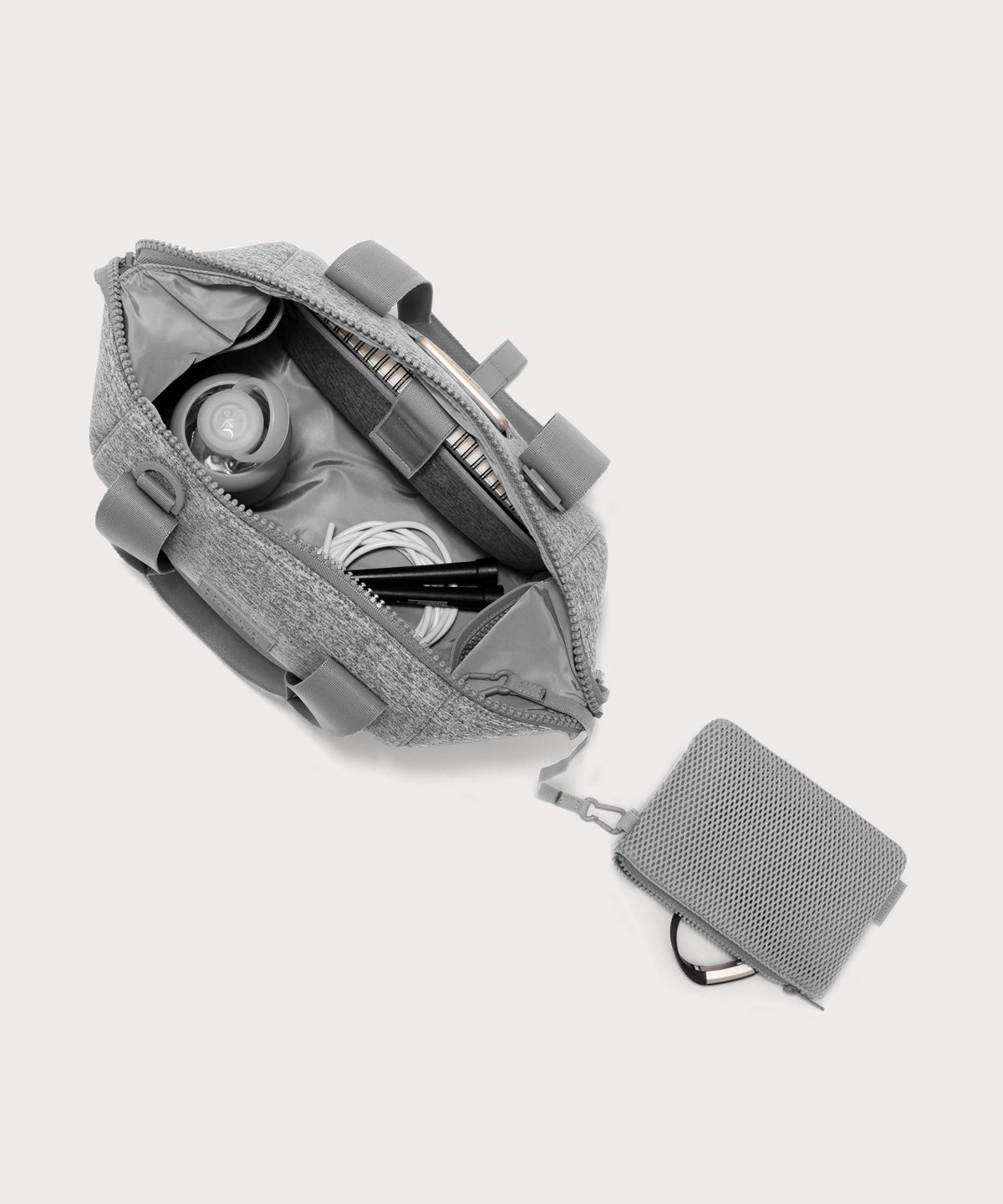 Landon Carryall in Heather Grey, Small