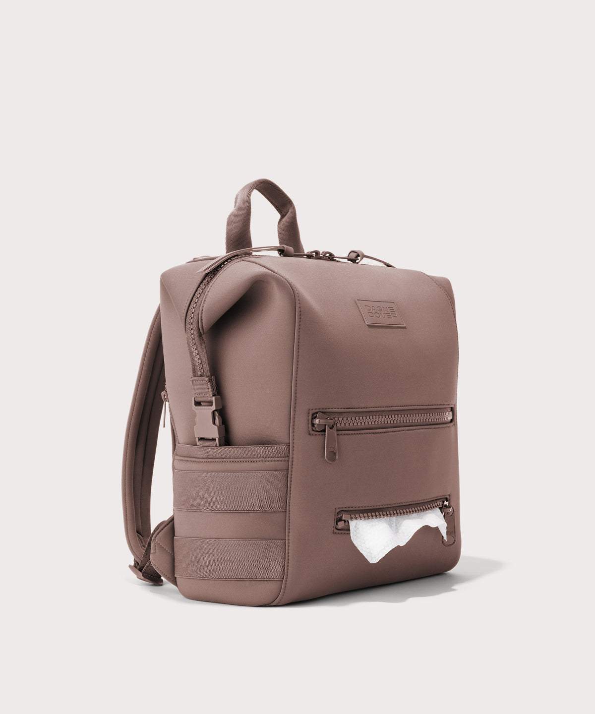 Indi Diaper Backpack in Dune, Medium