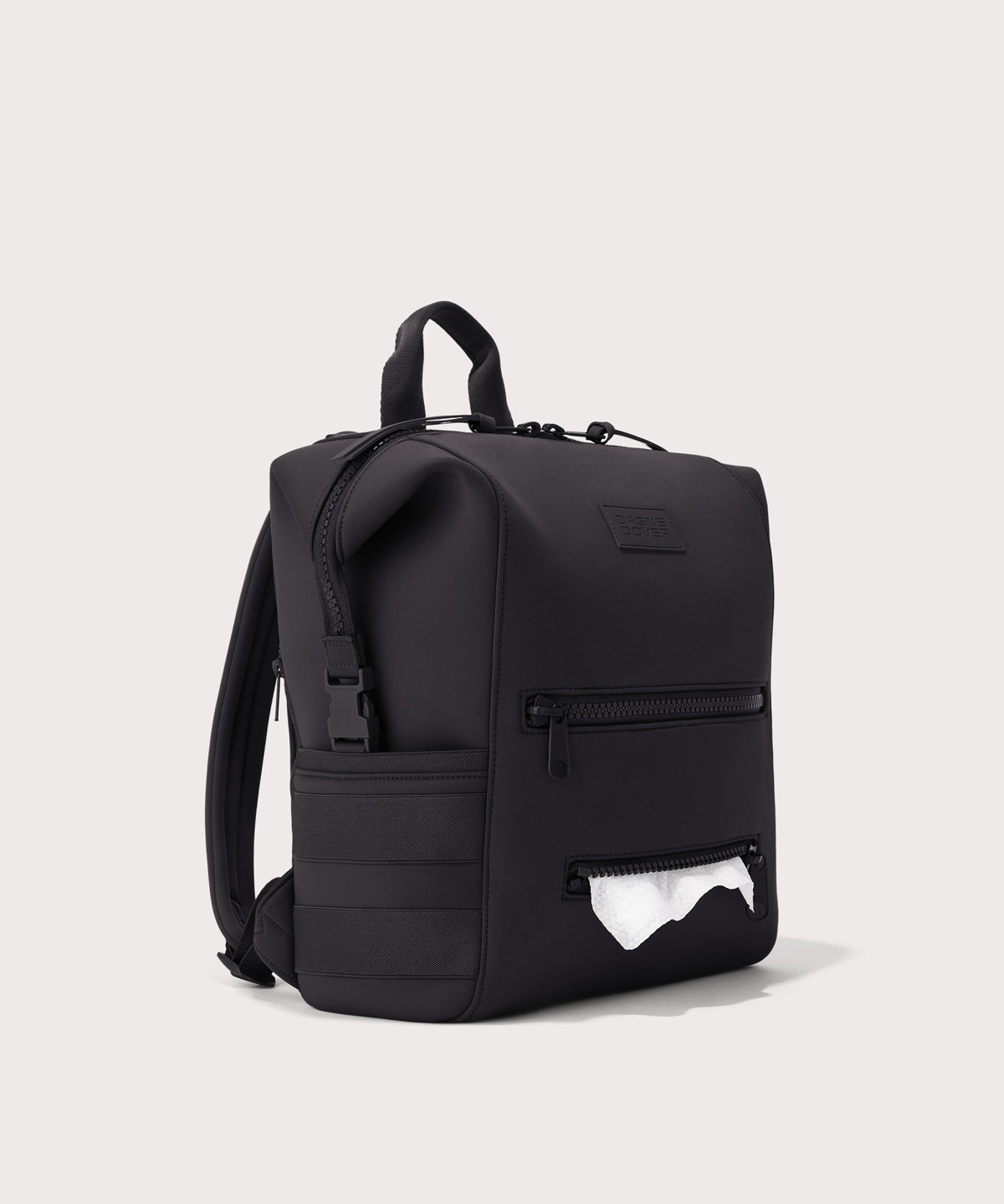 Indi Diaper Backpack in Onyx, Medium
