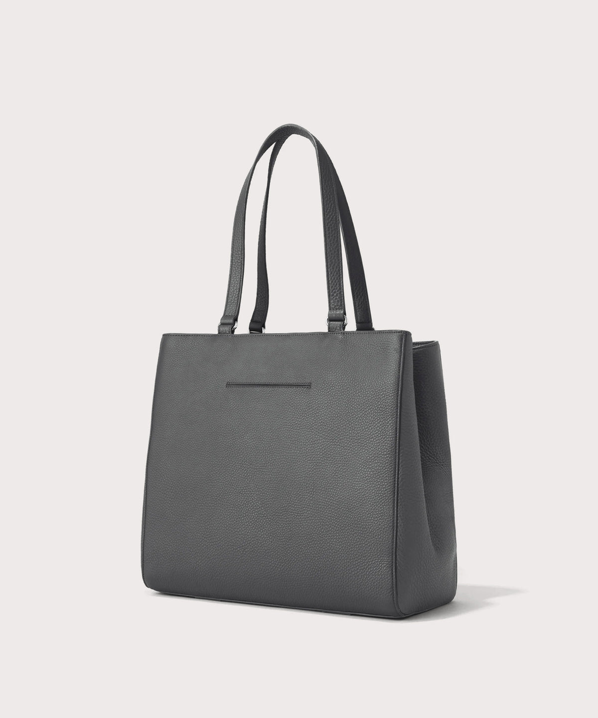 Allyn Tote in Graphite, Large