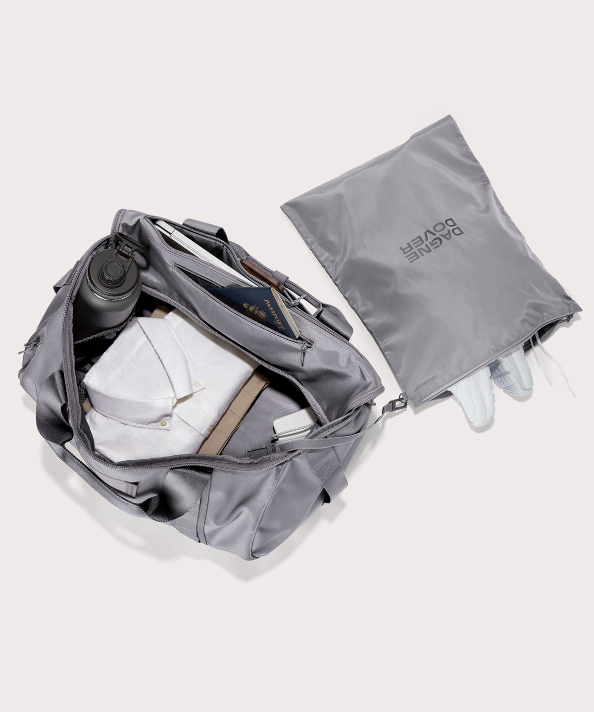 Denver Convertible Duffle in Ash, Large